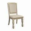 Bowery Hill Transitional Wood 7-Piece Dining Set in Antique White
