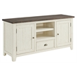 Bowery Hill Coastal Wood TV Stand for TVs up to 60
