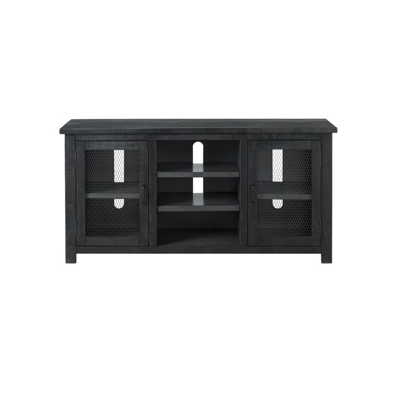 Bowery Hill Farmhouse Solid Wood TV Stand for TVs up to 60