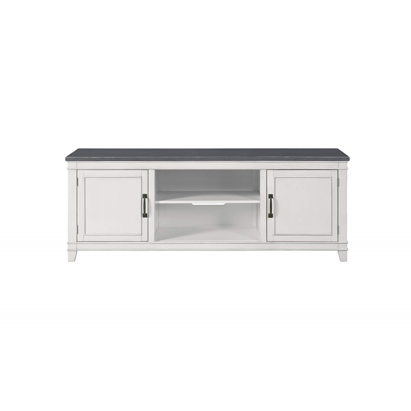 Bowery Hill Coastal Wood TV Stand for TVs up to 70