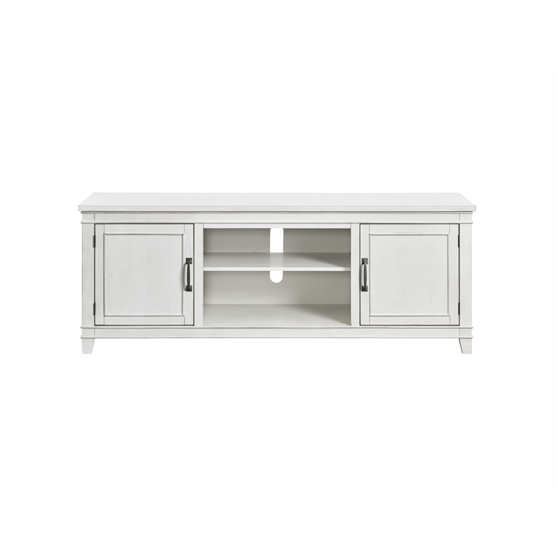 Bowery Hill Coastal Wood TV Stand for TVs up to 70