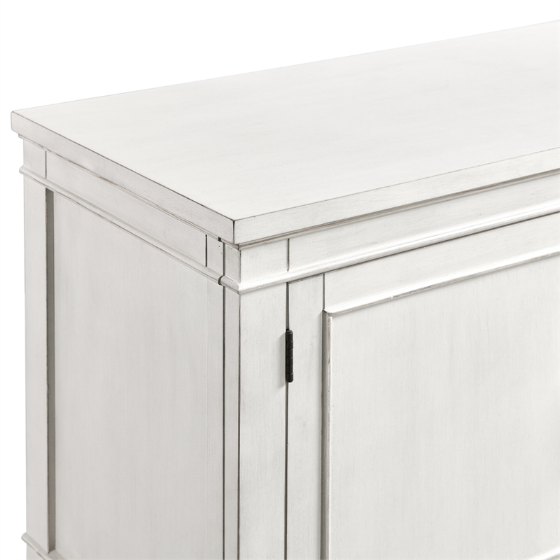 Bowery Hill Coastal Wood TV Stand for TVs up to 70