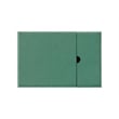 Bowery Hill Traditional Chairside Table with Power in Antique Teal Green