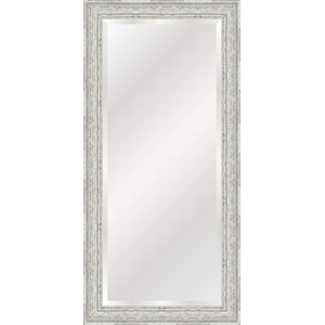 bowery hill farmhouse antique white and gray farmhouse full length leaner mirror