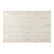 Bowery Hill Barn Door Solid Wood Coffee Table Antique White