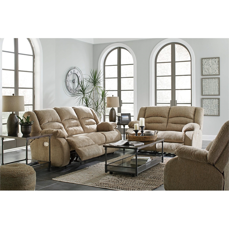 Bowery Hill Metal Wall Clock in Antique Gray