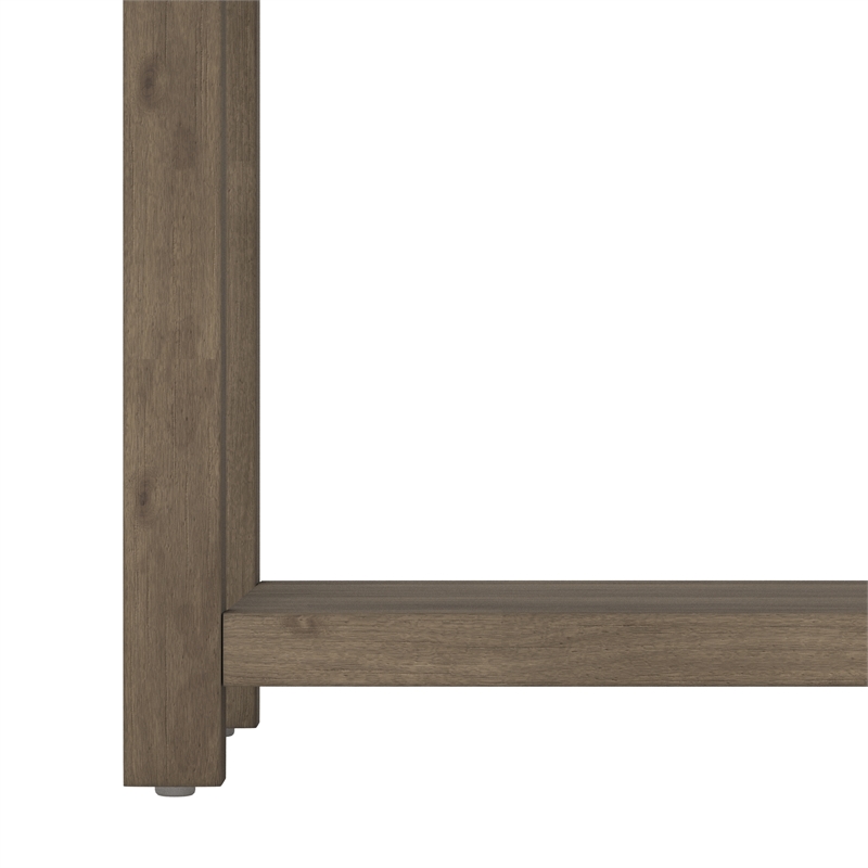 Bowery Hill Modern Wood Accent Table in Knotty Gray Oak
