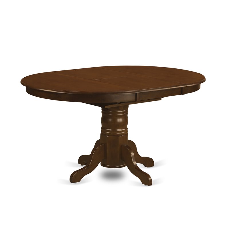 Bowery Hill 5-piece Traditional Wood Dining Set in Espresso