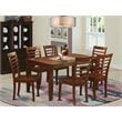 Bowery Hill 7-piece Traditional Wood Dining Set in Mahogany