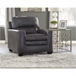 Bowery Hill Modern Chenille 8' x 10' Rug in Blue and Tan Finish