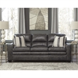 Bowery Hill Modern Chenille 8' x 10' Rug in Blue and Tan Finish