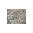 Bowery Hill Modern Chenille 8' x 10' Rug in Blue and Tan Finish
