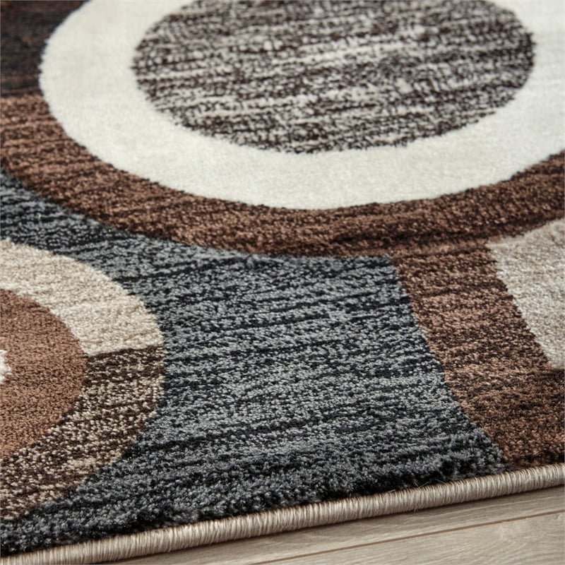 Bowery Hill Modern Fabric 5' x 6'7
