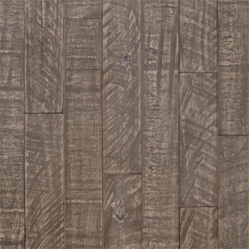 Bowery Hill Modern Wood Top Coffee Table in Gray and White Finish