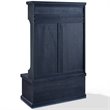 Bowery Hill 4-Hook Coastal Wood Hall Tree in Distressed Navy