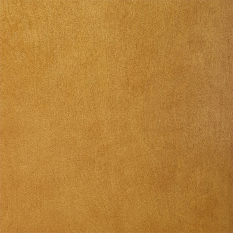 Bowery Hill 3-Piece Mid-Century Wood Etagere Bookcase Set in Acorn Brown