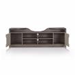 Bowery Hill Rustic Wood 72-Inch TV Stand in Chestnut Brown Finish