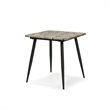 Bowery Hill Mid-Century Wood 3-Piece Coffee Table Set in Gray Finish
