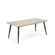 Bowery Hill Wood 3-Piece Coffee Table Set in Natural Tone Finish
