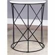 Bowery Hill Contemporary Wood 3-Piece Nesting Tables in White