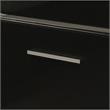 Bowery Hill Contemporary Wood Nightstand in Black (Set of 2)