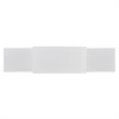 Bowery Hill Traditional Engineered Wood Electric Fireplace in White
