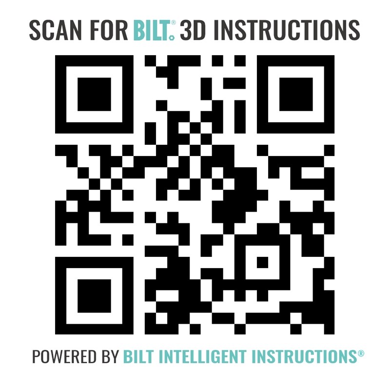 Bowery Hill Contmeporary 6 Drawer Double Dresser in Black Woodgrain