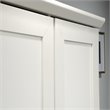 Bowery Hill 2-Door Modern Engineered Wood Storage Cabinet in Soft White