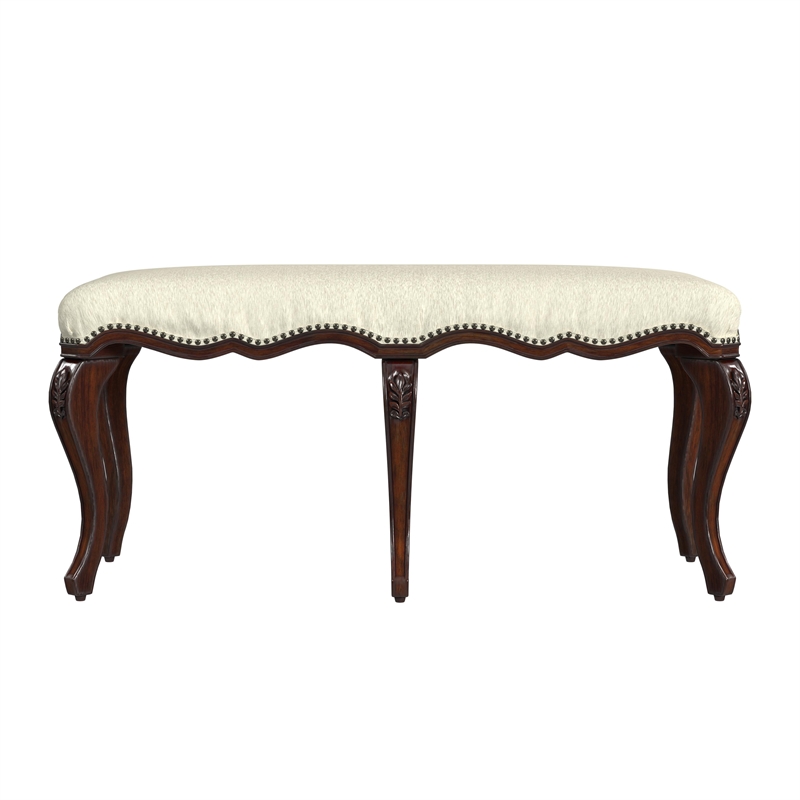 Bowery HillTraditional Wooden Upholstered 42