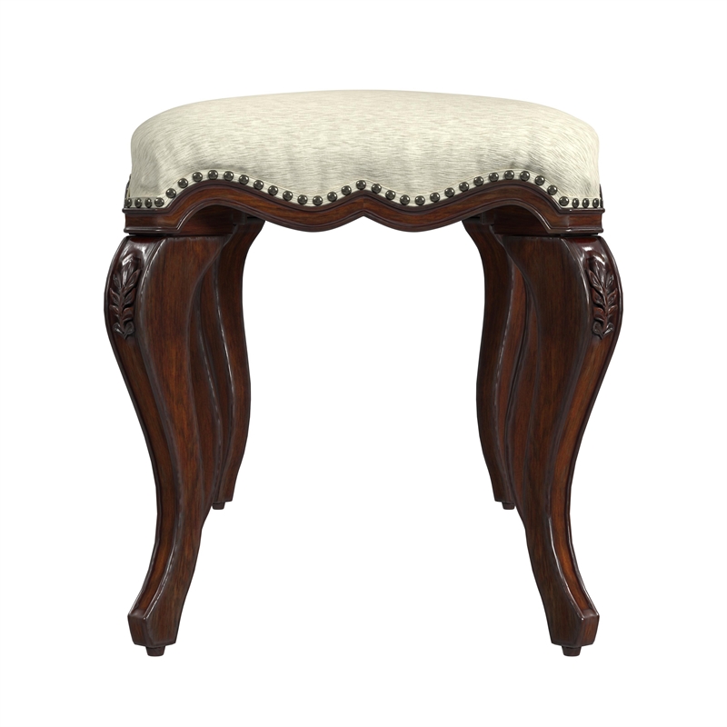 Bowery HillTraditional Wooden Upholstered 42