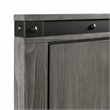 Bowery Hill Transitional Wood Gray Queen Panel 4PC Bedroom Set