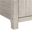 Bowery Hill Farmhouse Wood White Finish King Platform Storage Bed
