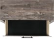 Bowery Hill Transitional Wood Gray King Panel 5PC Bedroom Set