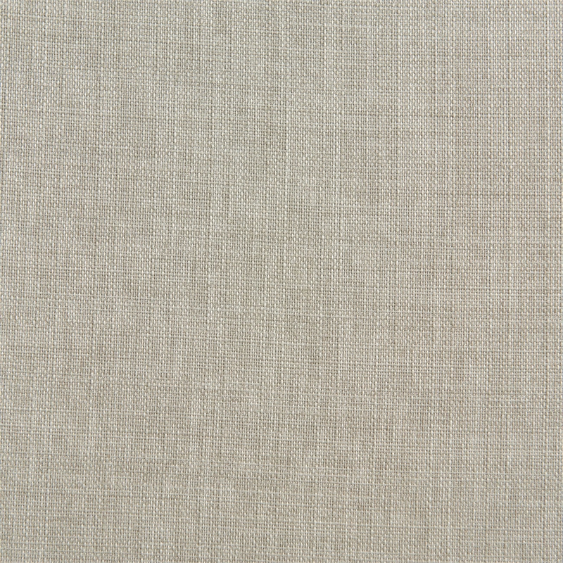 Bowery Hill Contemporary Wood Sofa with Seven Pillows in Beige