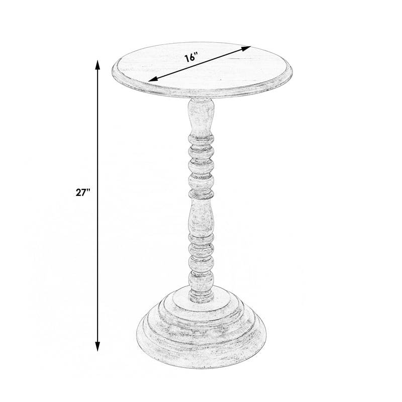 Bowery Hill Solid Wood Pedestal 16