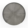 Bowery Hill Transitional Engineered Wood Powder Gray Wood Accent Table