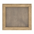 Bowery Hill Traditional Engineered Wood Antique Beige Curio Table