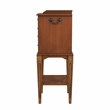 Bowery Hill Traditional styled Wood 4-Drawer Brown Finish Chest