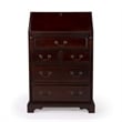 Bowery Hill Wood Cherry Finish Traditional Drop Front Secretary in