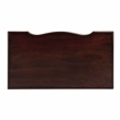 Bowery Hill Solid Wood Traditional Writing Desk in Cherry Finish