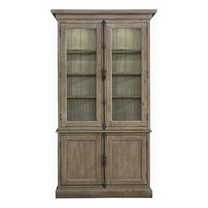 bowery hill traditional wood tinley park china in gray finish