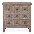 Bowery Hill Traditional Brown Finish Place Wood Drawer Nightstand