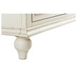 Bowery Hill Modern / Contemporary Wood Off White Accent Cabinet