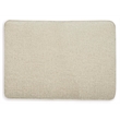 Bowery Hill Modern / Contemporary Fabric Beige Finish Ottoman