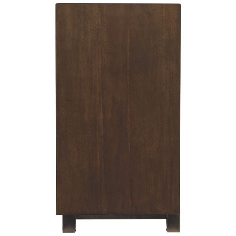 Bowery Hill Modern / Contemporary Wood Mahogany 70