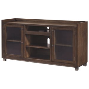 Bowery Hill Modern / Contemporary Wood Mahogany 70&quot TV Stand