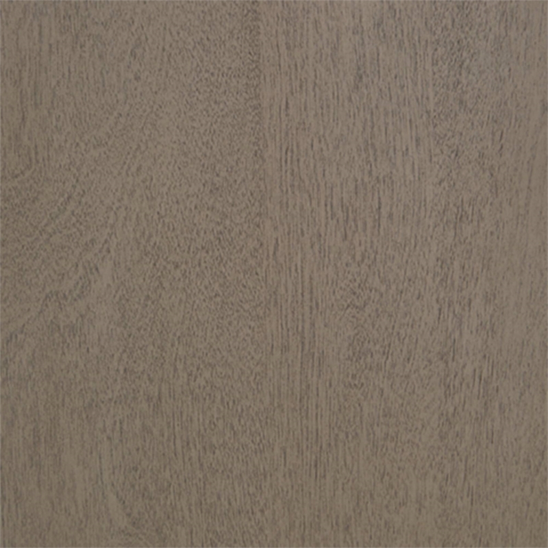 Bowery Hill Modern Wood Queen Panel Headboard in Light Gray Finish