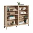 Bowery Hill 4-Shelf Coastal Engineered Wood Bookcase in Prime Oak