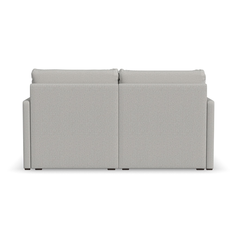 Bowery Hill Modern Beige Loveseat with with Performance Fabric