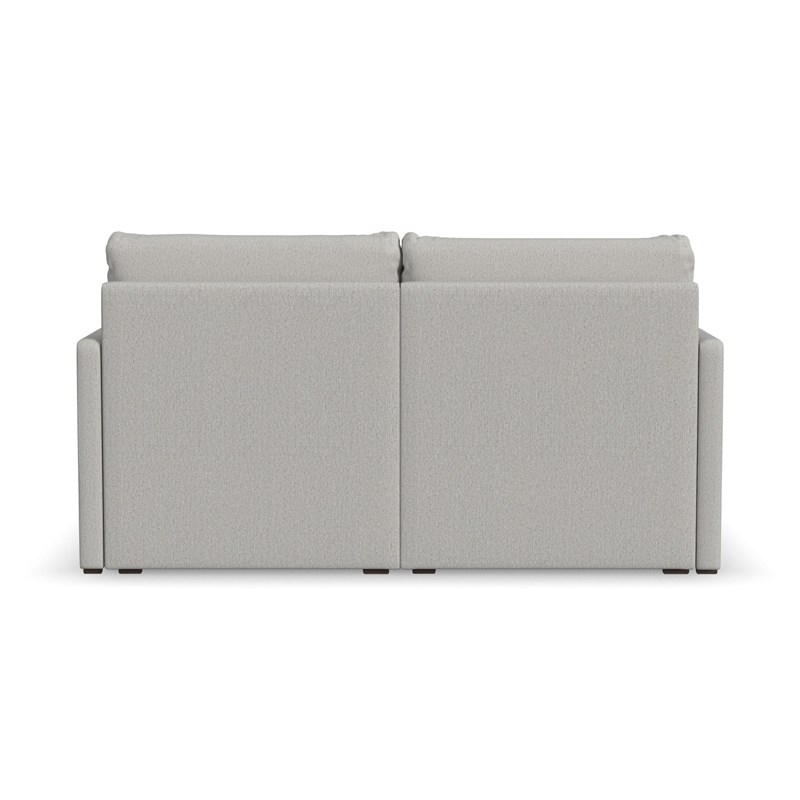 Bowery Hill Modern Beige Loveseat with with Performance Fabric